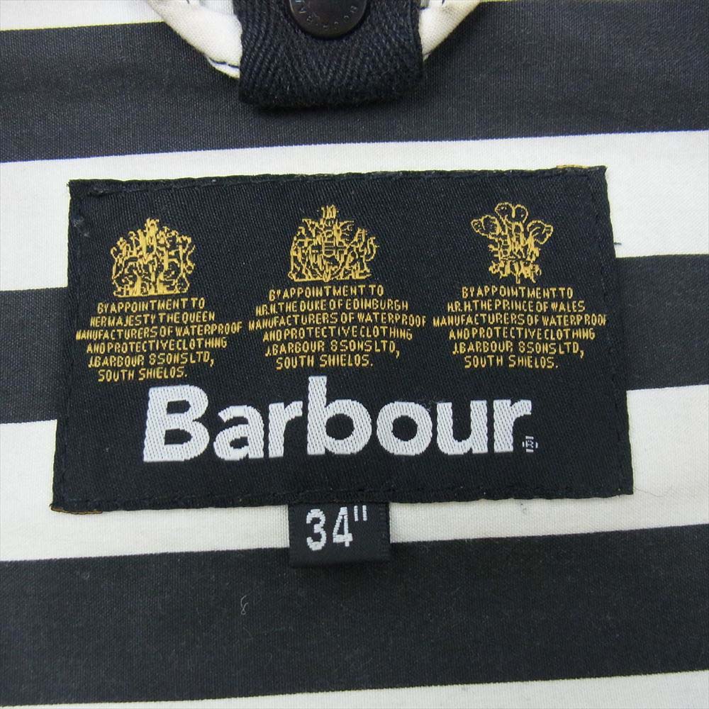 Barbour バブアー 1502085 SL Bedale wax Border Lining ビデイル スリムフィット ワックスコーティング オイルド ジャケット カーキ系 34【中古】