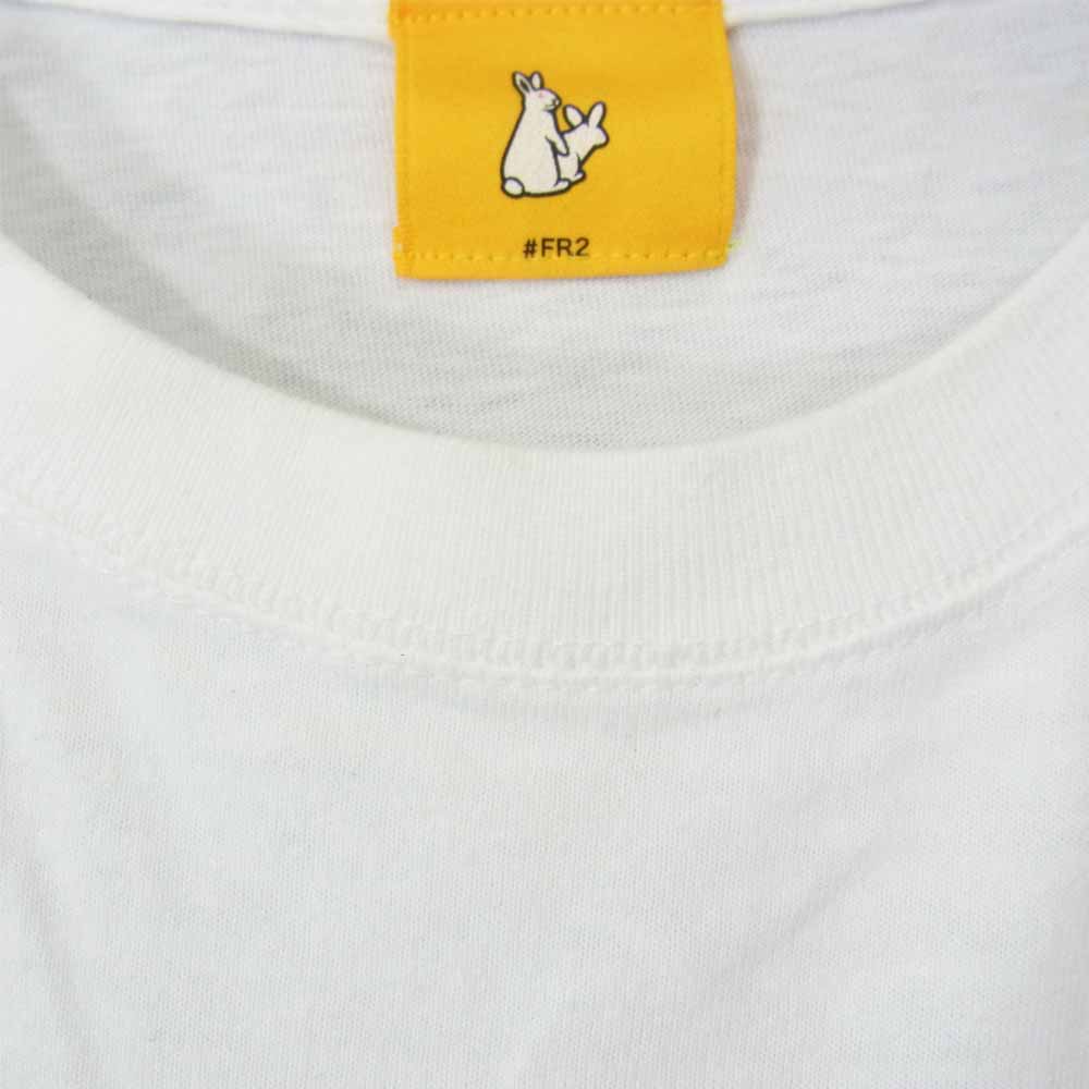 エフアールツー ”えっち”  半袖 Tシャツ ホワイト系 L【中古】