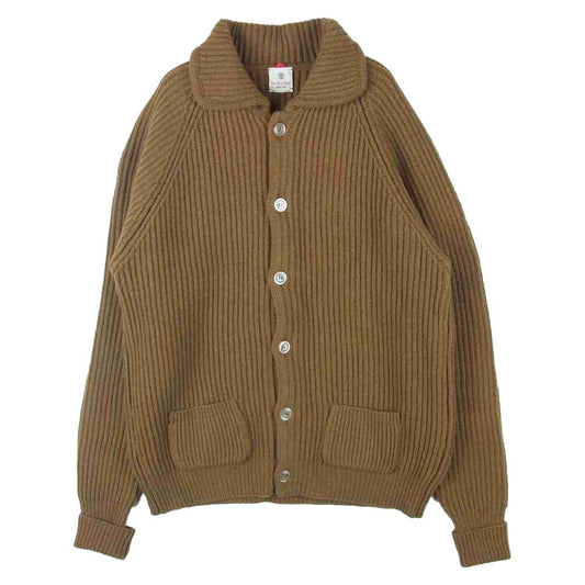 マックリッチ ニット カーディガン ウール イタリア製 ブラウン系 46【中古】
