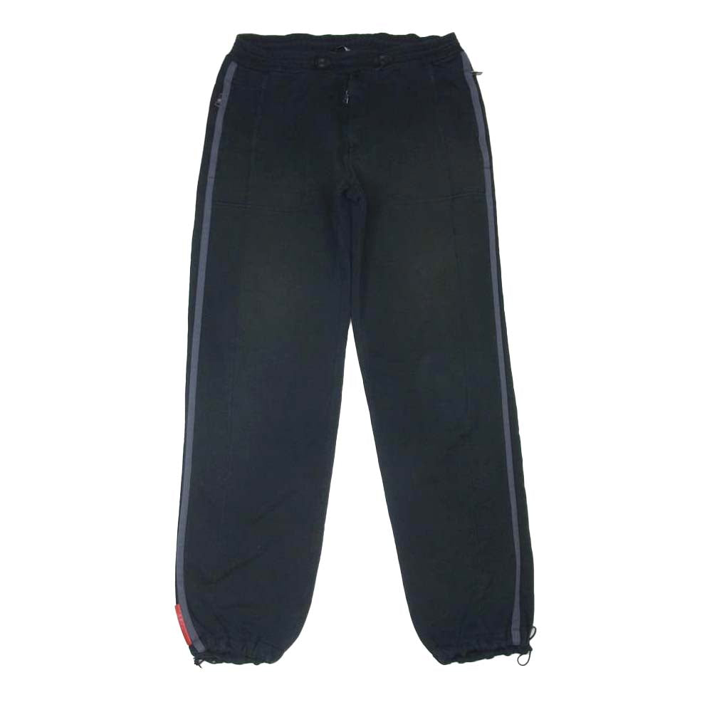 PRADA SPORTS プラダスポーツ 国内正規品 スウェット パンツ コットン イタリア製 ブラック系 M【中古】