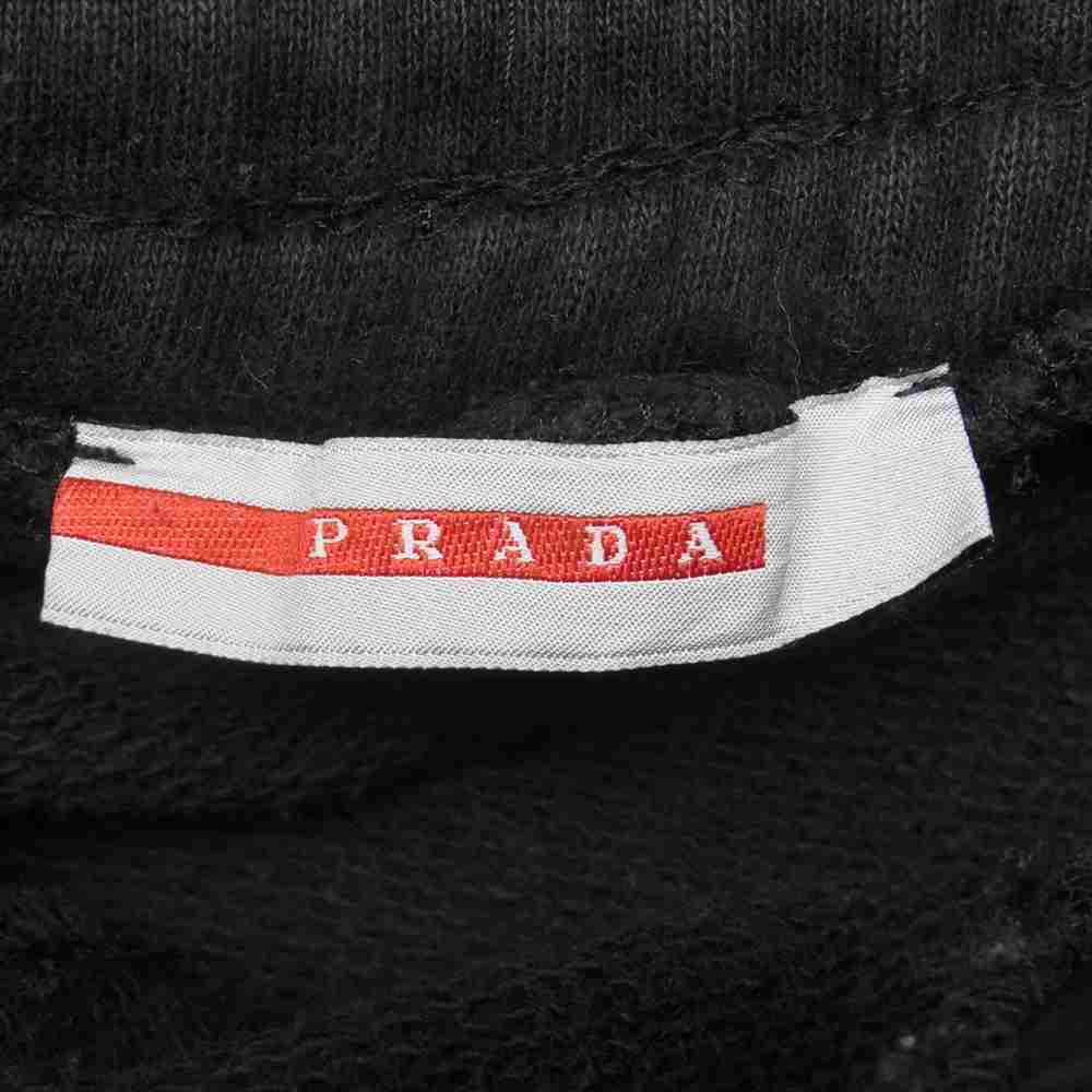 PRADA SPORTS プラダスポーツ 国内正規品 スウェット パンツ コットン イタリア製 ブラック系 M【中古】