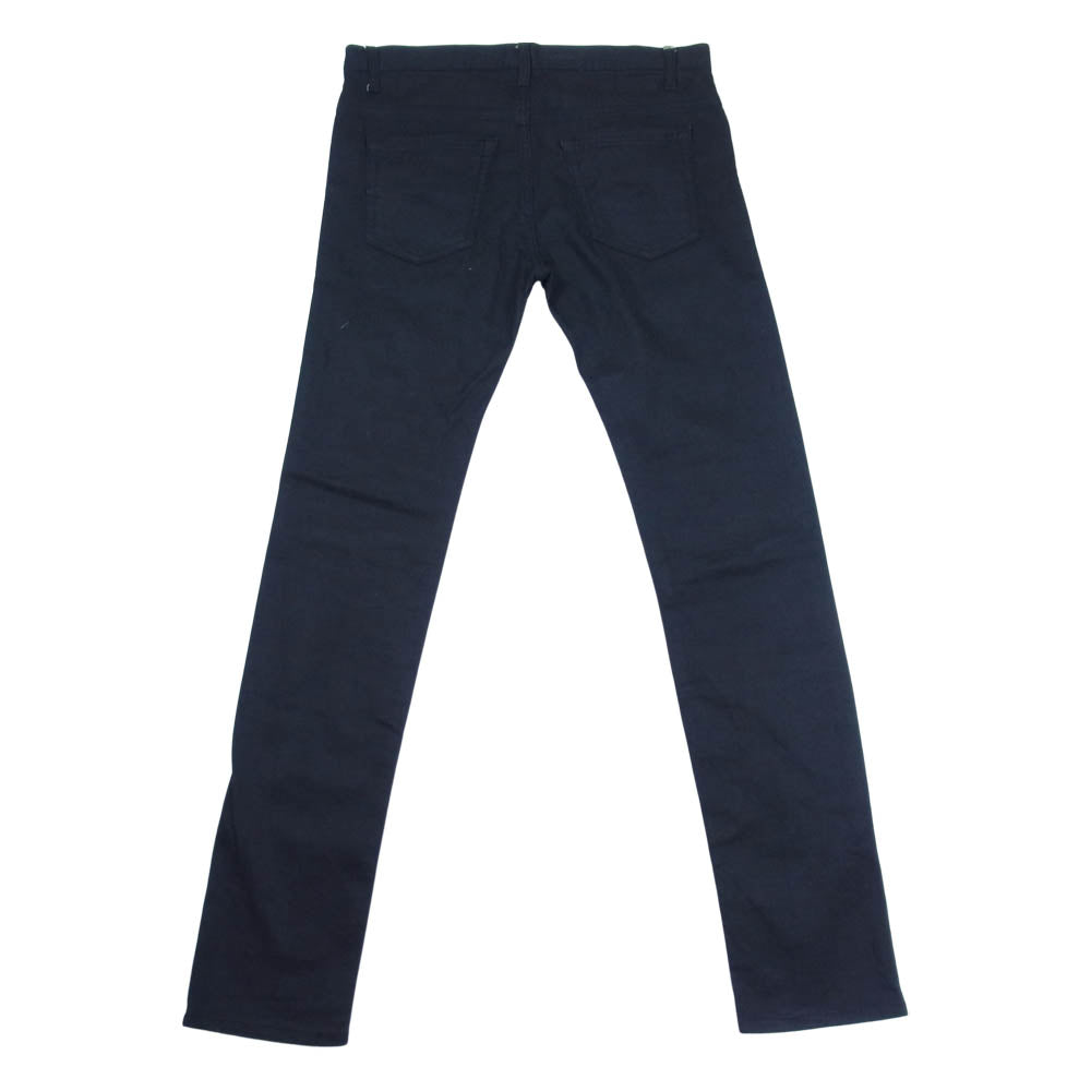 Dior ディオール 08AW 8H3111080894 国内正規品 クリス期 コーティング スキニー ブラック デニム ブラック系 31【中古】