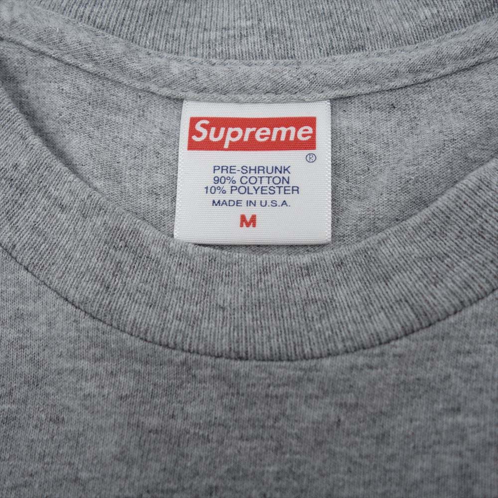 Supreme シュプリーム 16SS Ali Warhol Tee モハメド アリ Tシャツ グレー系 M【中古】