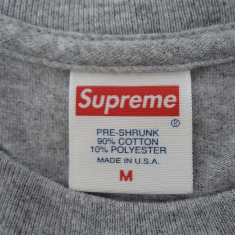Supreme シュプリーム 16SS Ali Warhol Tee モハメド アリ Tシャツ グレー系 M【中古】