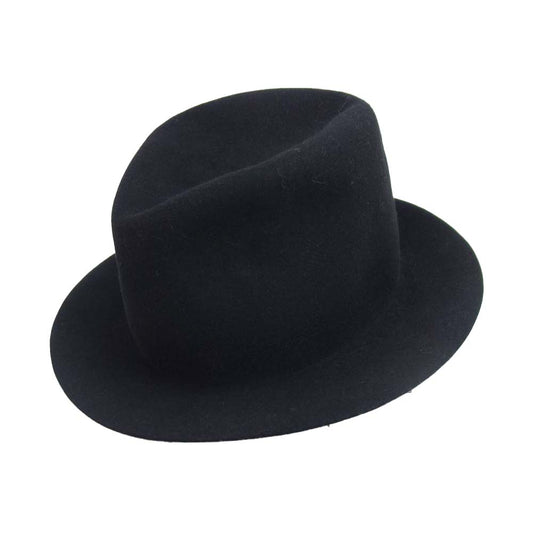 TAKAHIRO MIYASHITA The SoloIst. タカヒロミヤシタザソロイスト sg.0192 nobled hat ウール ハット ブラック系 M【極上美品】【中古】