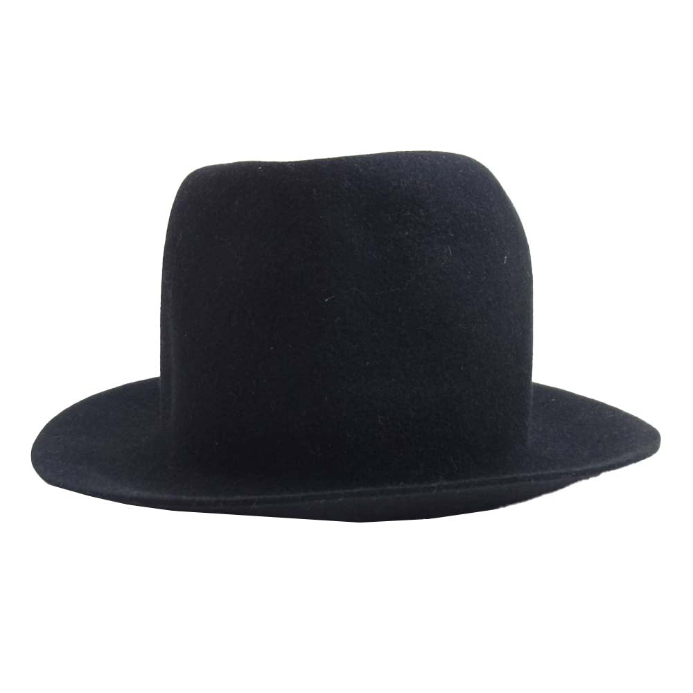 TAKAHIRO MIYASHITA The SoloIst. タカヒロミヤシタザソロイスト sg.0192 nobled hat ウール ハット ブラック系 M【極上美品】【中古】