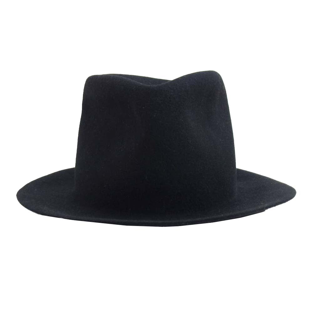 TAKAHIRO MIYASHITA The SoloIst. タカヒロミヤシタザソロイスト sg.0192 nobled hat ウール ハット ブラック系 M【極上美品】【中古】
