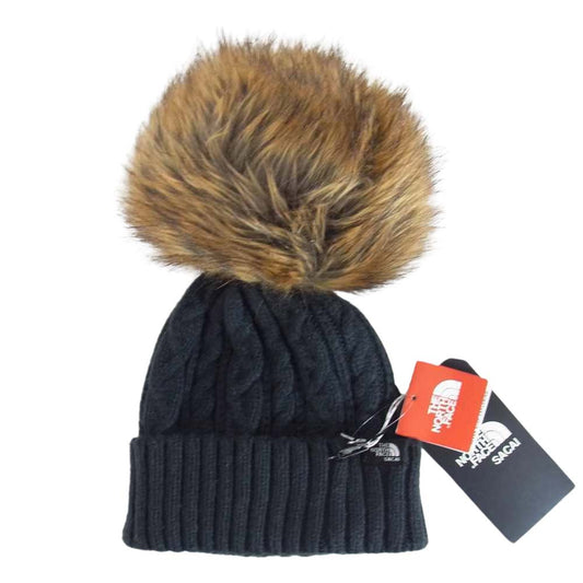 Sacai サカイ NN4177SA × THE NORTH FACE ノースフェイス ニット帽 ブラック系 F【中古】