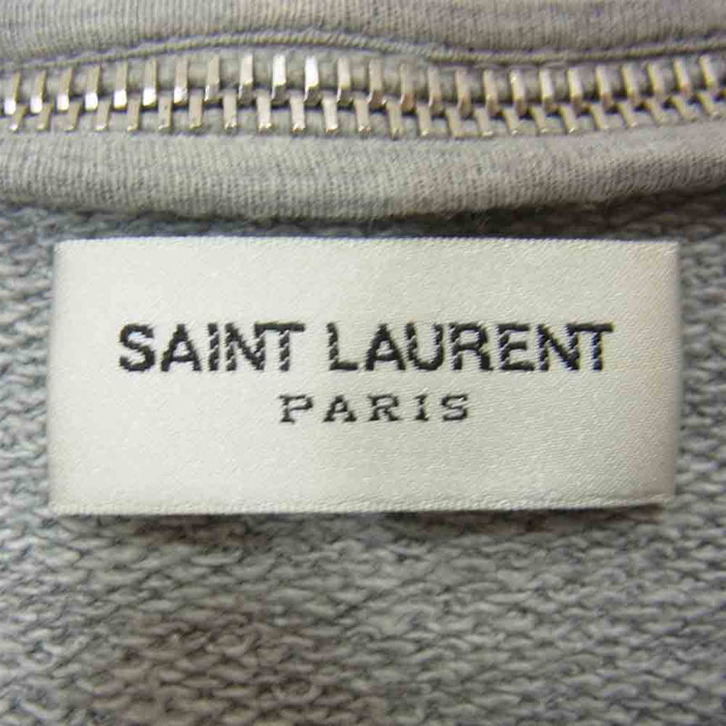 正規 Saint Laurent Paris サンローラン スタッズ スウェット