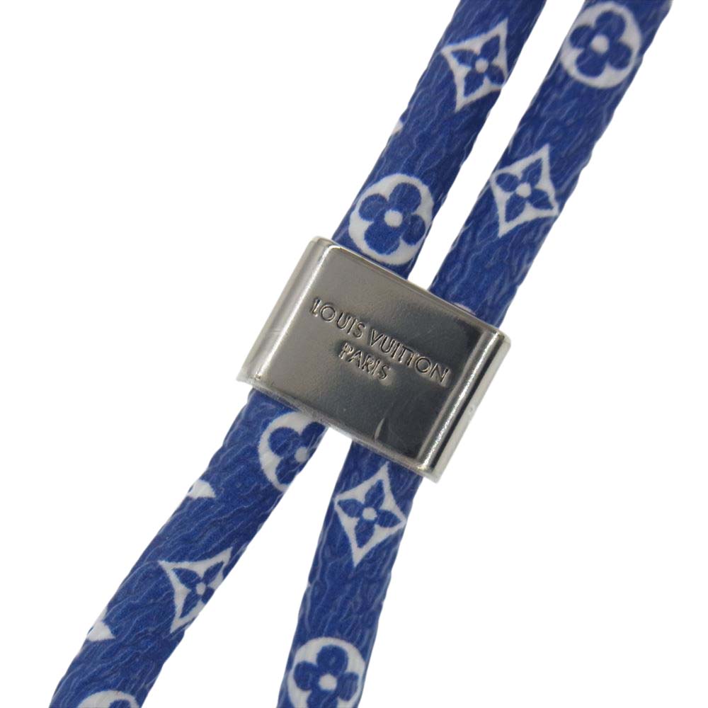 LOUIS VUITTON ルイ・ヴィトン M69268 Vエスカル フォンホルダー ルイーズ ネックストラップ スマートフォンケース  ネイビー系【中古】