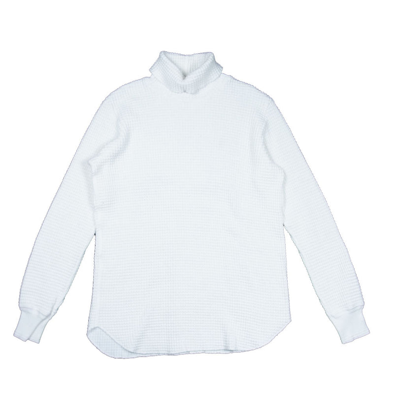 markaware マーカウェア TURTLE NECK WAFFLE タートルネック ワッフル サーマル カットソー ホワイト系 1【中古】