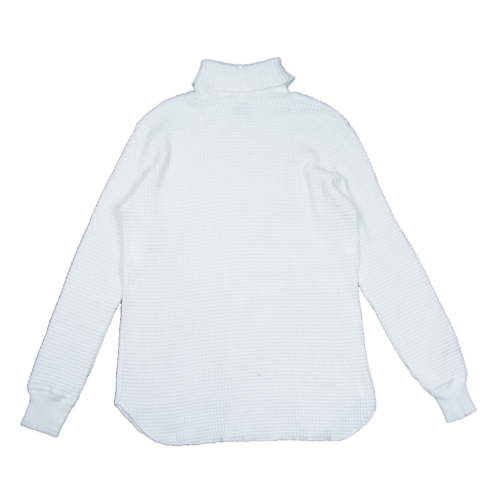 markaware マーカウェア TURTLE NECK WAFFLE タートルネック ワッフル サーマル カットソー ホワイト系 1【中古】