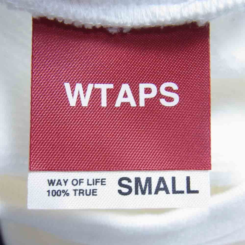 WTAPS ダブルタップス 15AW SCREEN SERIES INGREDIENTS クルー ネック スウェット ホワイト系 S【中古】