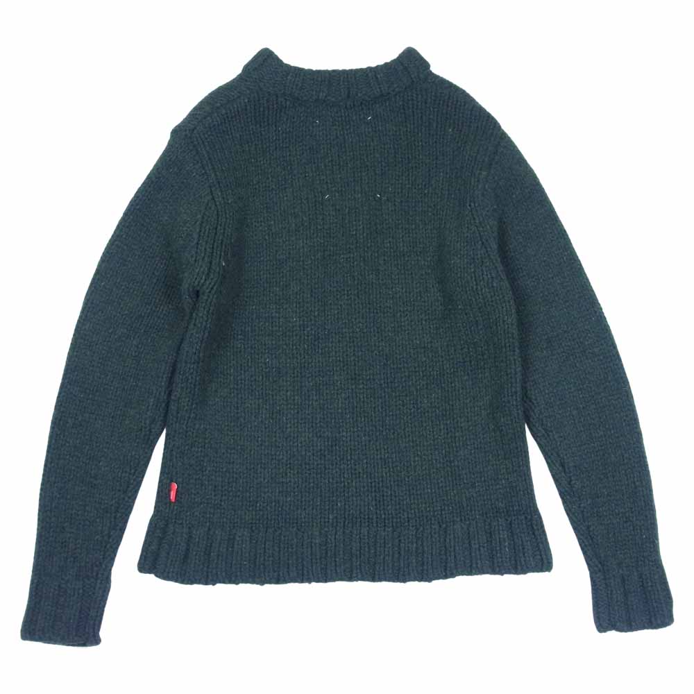 WTAPS ダブルタップス 16AW 162MADT-KNM04 ARAN KNIT アラン ニットセーター モスグリーン系 1【中古】