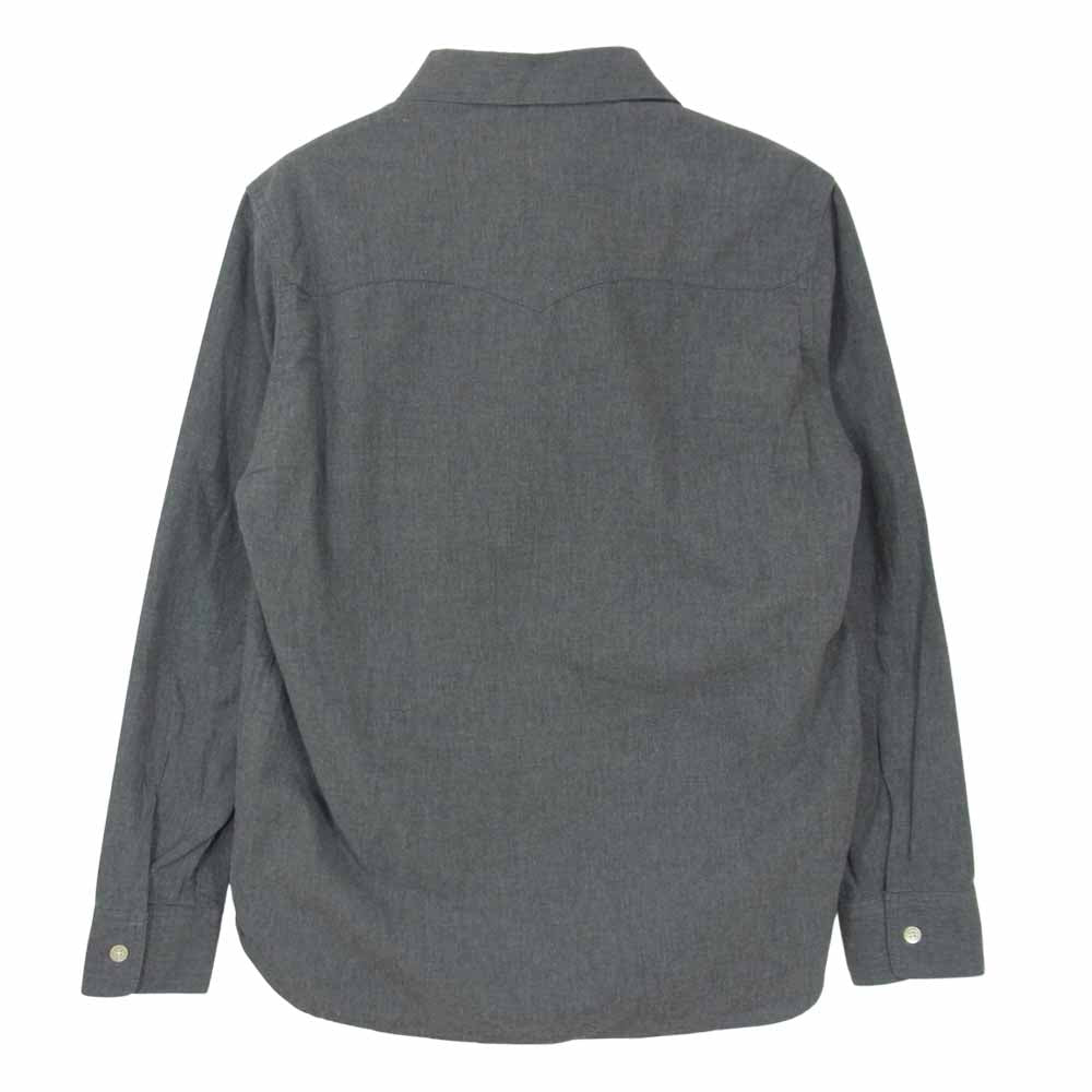 WTAPS ダブルタップス 16AW 162GWDT-SHM02 SHIRT COTTON CHAMBRAY コットン シャンブレー シャツ グレー系 1【中古】