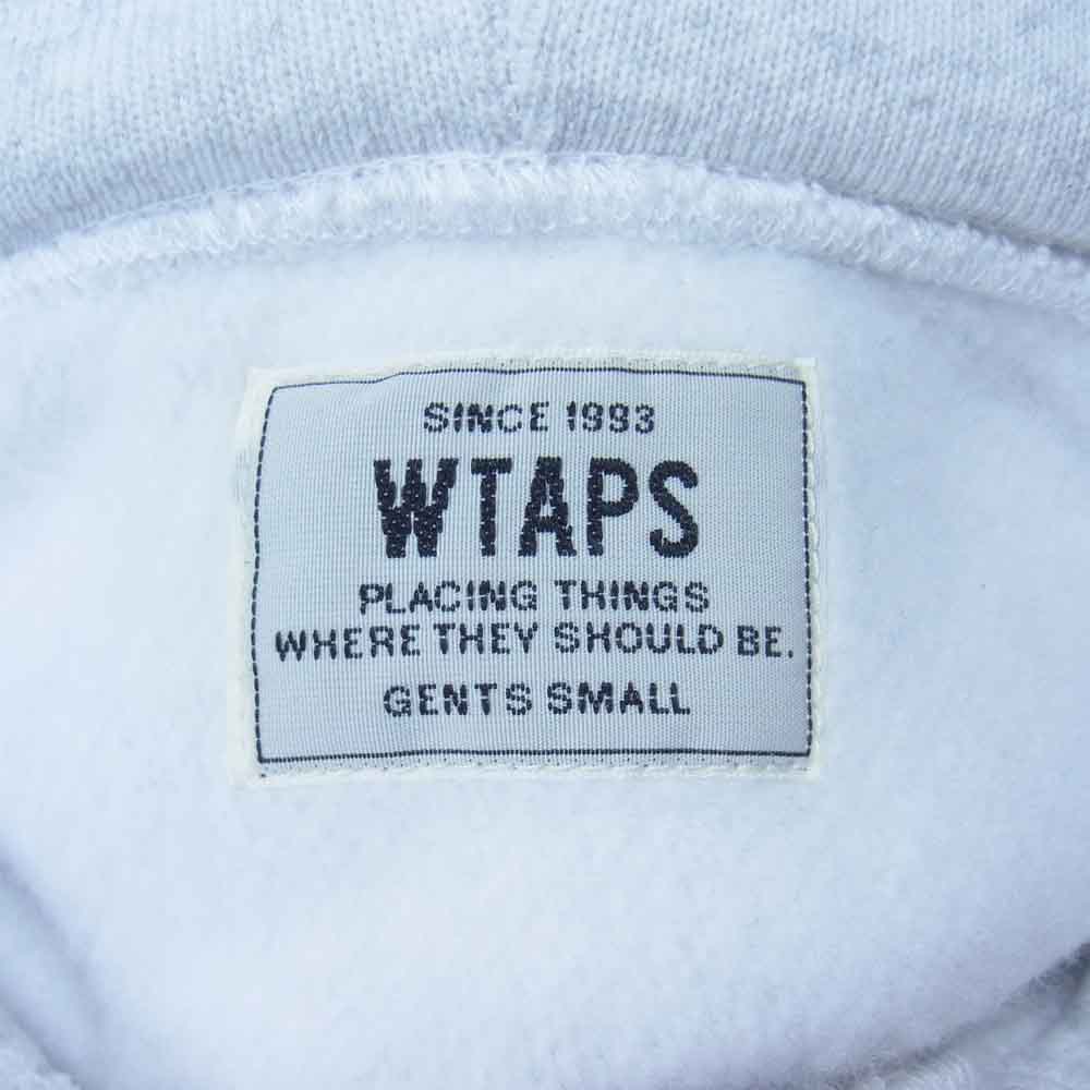 WTAPS ダブルタップス 16AW 162ATDT-CSM14 HELLWEEK ZIP UP スウェット ジップ パーカー グレー系 S【中古】