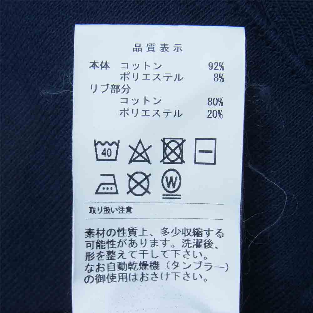 DESCENDANT ディセンダント 19SS TEAM DTCT SWEAT PANTS スウェットパンツ ネイビー系 1【美品】【中古】