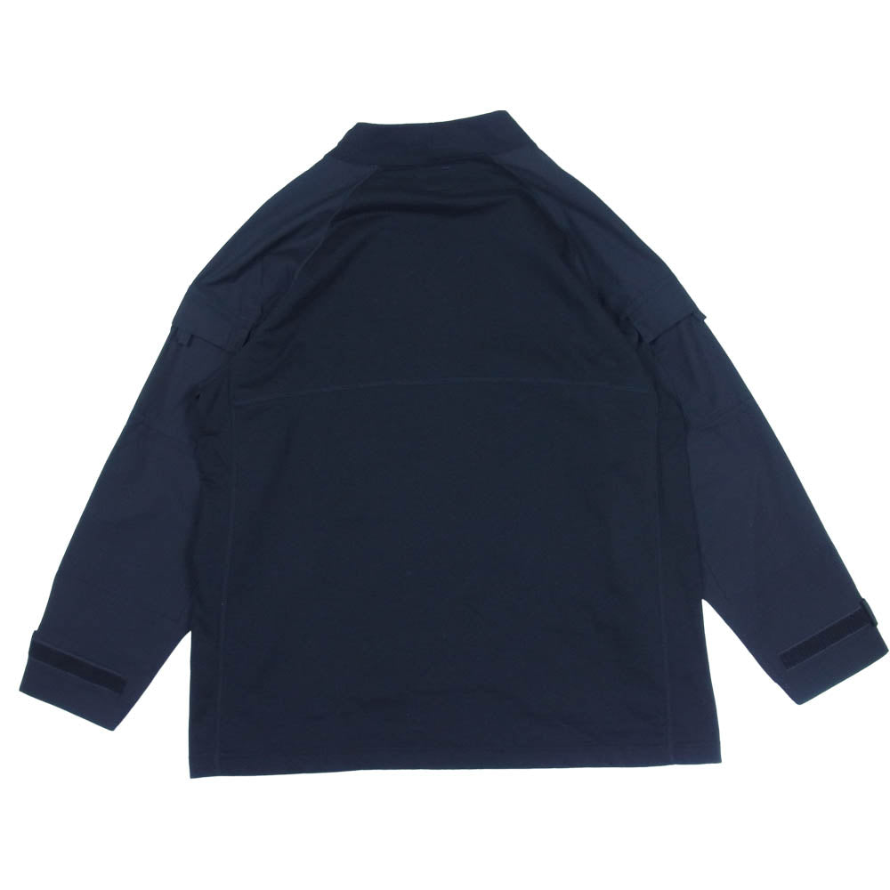 WTAPS ダブルタップス 17AW 172ATDT-CSM15 TAC 01 モックネック ラグラン スウェット カットソー ブラック系 S【中古】