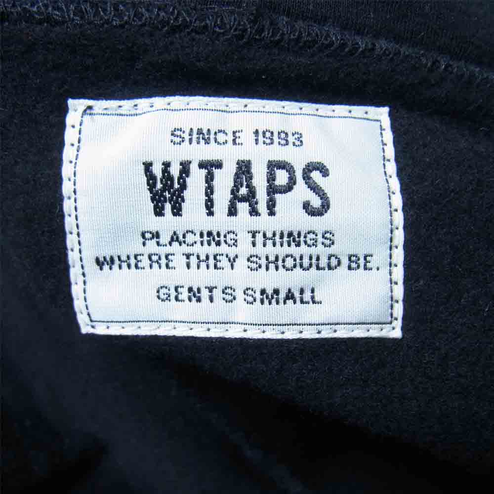 WTAPS ダブルタップス 17AW 172ATDT-CSM15 TAC 01 モックネック ラグラン スウェット カットソー ブラック系 S【中古】