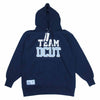 DESCENDANT ディセンダント 19SS TEAM DTCT HOODED SWEAT SHIRT スウェットパーカー ネイビー系 S【美品】【中古】