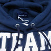 DESCENDANT ディセンダント 19SS TEAM DTCT HOODED SWEAT SHIRT スウェットパーカー ネイビー系 S【美品】【中古】