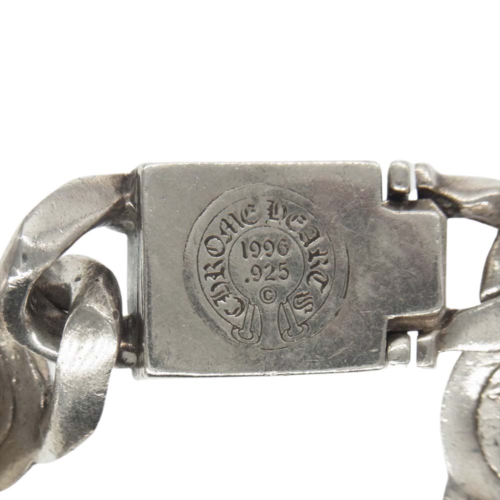 CHROME HEARTS クロムハーツ（原本無） フローラル リンク ブレスレット シルバー系【中古】