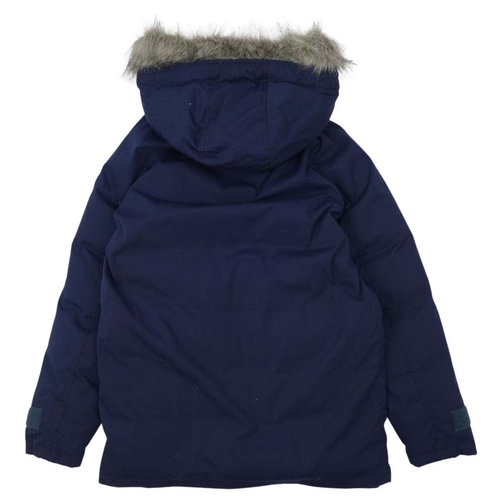 THE NORTH FACE ノースフェイス ND2557N Puple LABEL パープルレーベル ロングセロー ダウンコート ネイビー系 L【中古】