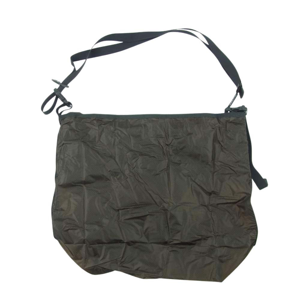 ハーフトラックプロダクツ Carmeno bag 折りたたみ カルメノ バッグ ブラウンカーキ系【極上美品】【中古】