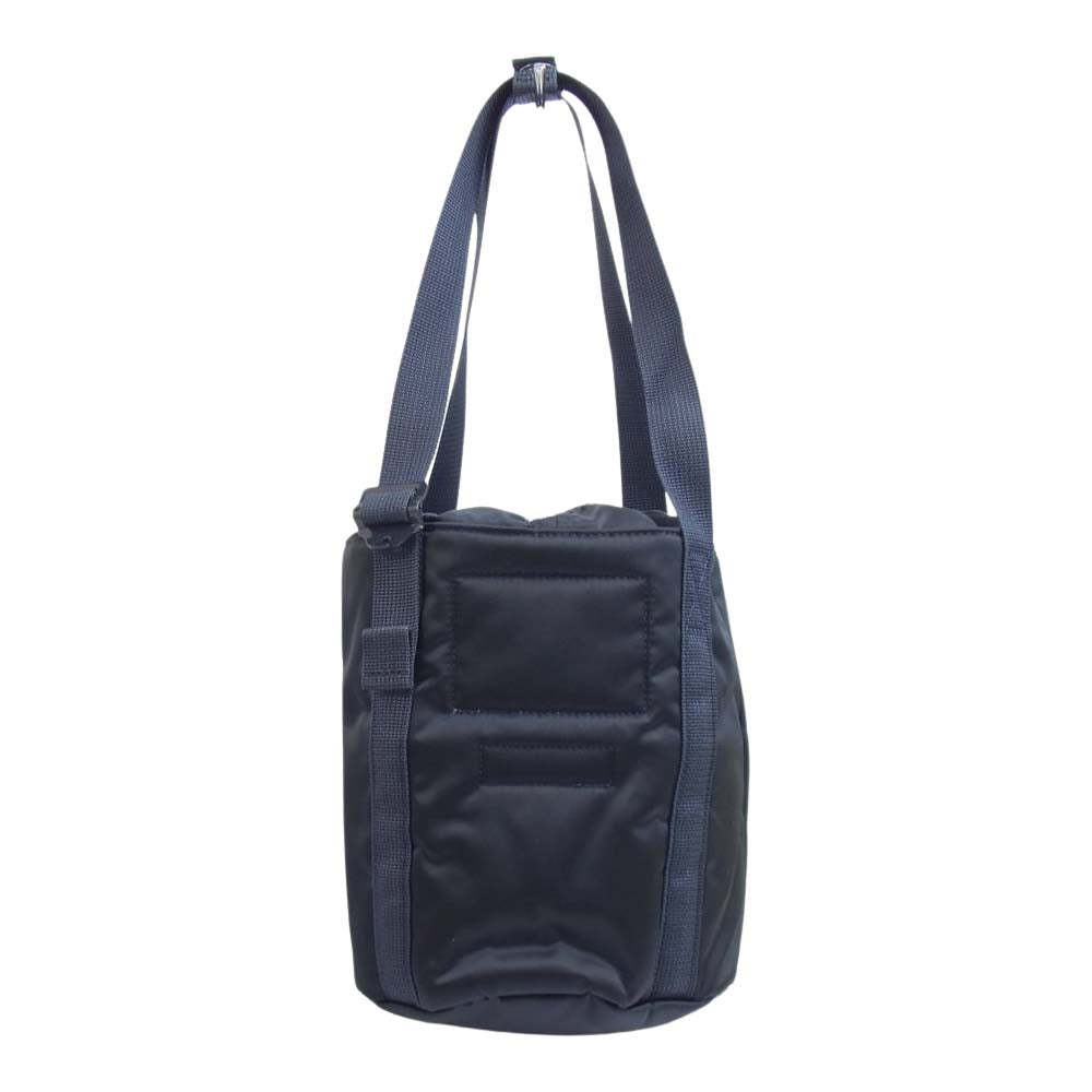Mackintosh マッキントッシュ PORTER ポーター MINI BUCKET TOTE ナイロントートバッグ ネイビー系【中古】