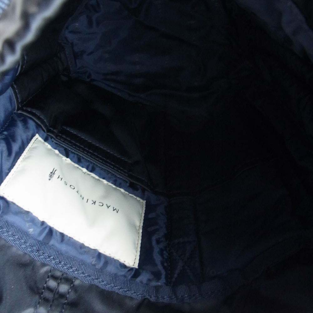 Mackintosh マッキントッシュ PORTER ポーター MINI BUCKET TOTE ナイロントートバッグ ネイビー系【中古】