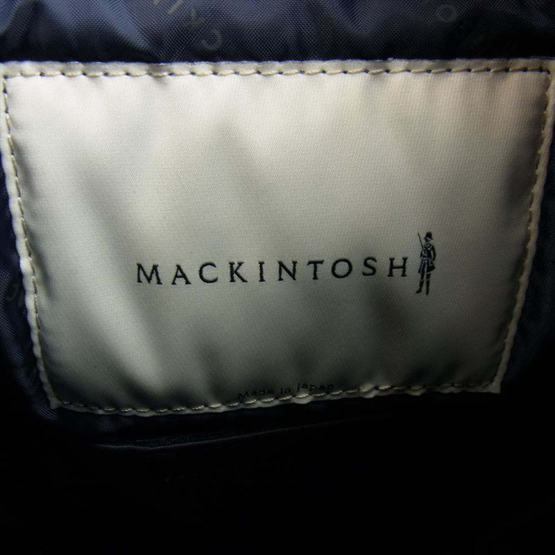 Mackintosh マッキントッシュ PORTER ポーター MINI BUCKET TOTE ナイロントートバッグ ネイビー系【中古】