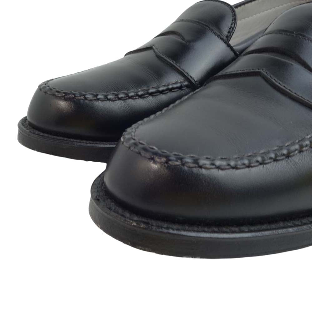 ALDEN オールデン 981 カーフレザー ペニーローファー 6.5D ブラック系 6 1/2【中古】