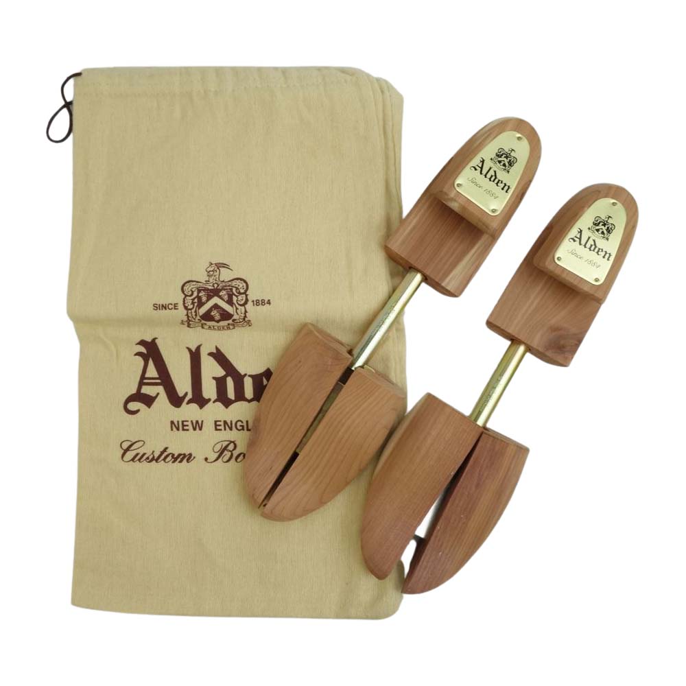 ALDEN オールデン 981 カーフレザー ペニーローファー 6.5D ブラック系 6 1/2【中古】