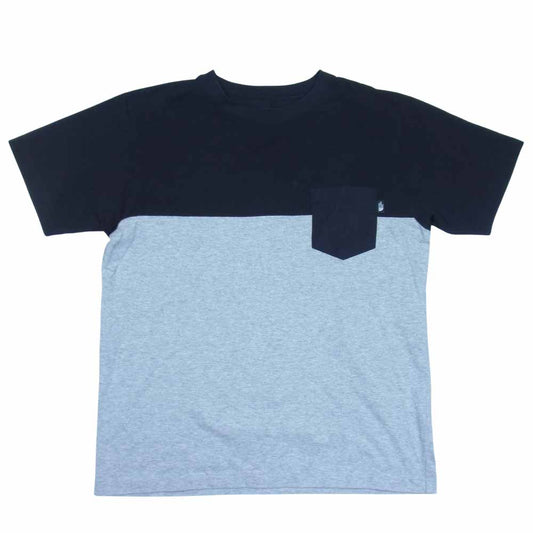 THE NORTH FACE ノースフェイス NT31949 TONE PKT TEE トーン ポケット Tシャツ 黒灰系 L【中古】