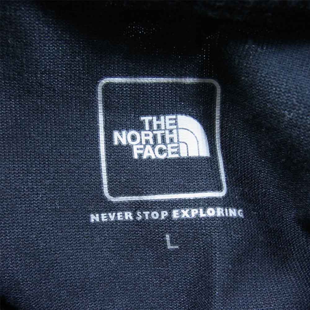 THE NORTH FACE ノースフェイス NT31949 TONE PKT TEE トーン ポケット Tシャツ 黒灰系 L【中古】