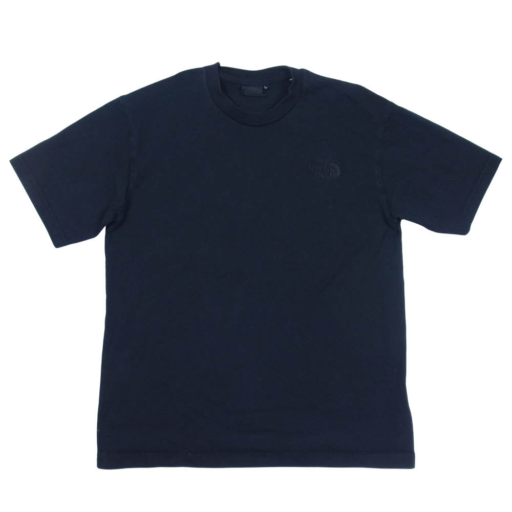 THE NORTH FACE ノースフェイス NT32039 国内正規品 ショートスリーブ ワンポイント ロゴTシャツ ブラック系 L【中古】