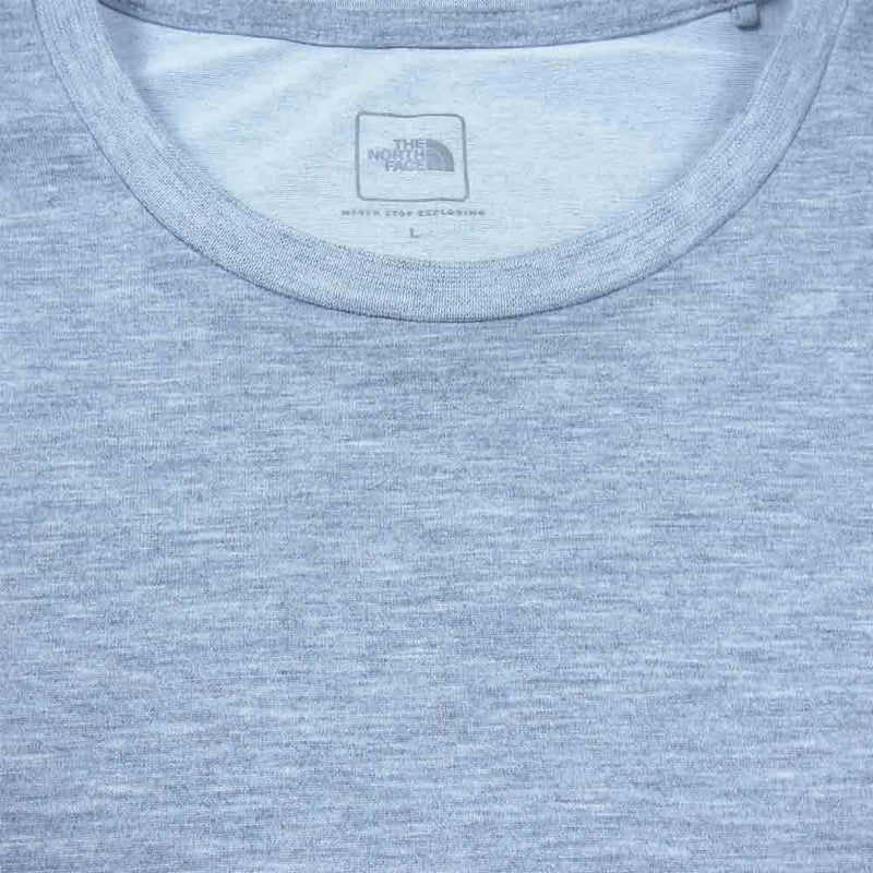 THE NORTH FACE ノースフェイス NT32084 S/S Carabiner Tee カラビナ ショートスリーブ Tシャツ グレー系 L【中古】