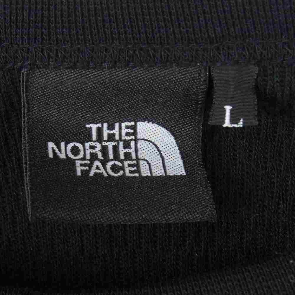 THE NORTH FACE ノースフェイス NT11942 Honeycomb S/S Crew ハニカム ショートスリーブ クルー 半袖 Tシャツ ブラック系 L【中古】