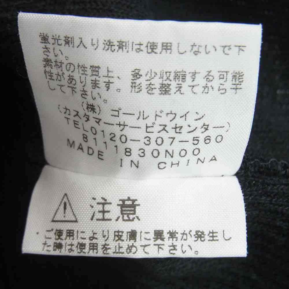THE NORTH FACE ノースフェイス NT11942 Honeycomb S/S Crew ハニカム ショートスリーブ クルー 半袖 Tシャツ ブラック系 L【中古】