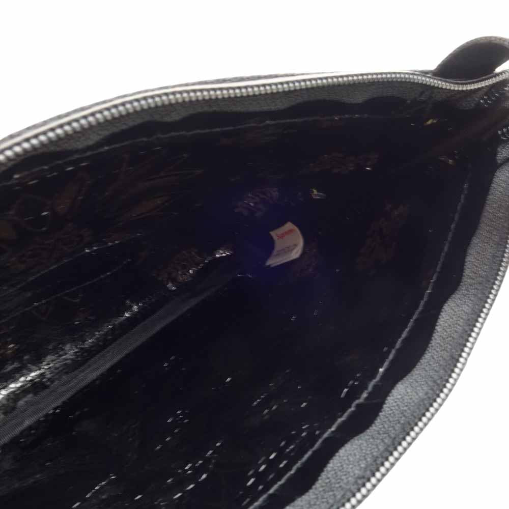 Supreme シュプリーム 21SS Bandana Tarp Side Bag バンダナ トラップ サイド バッグ ブラック系【美品】【中古】
