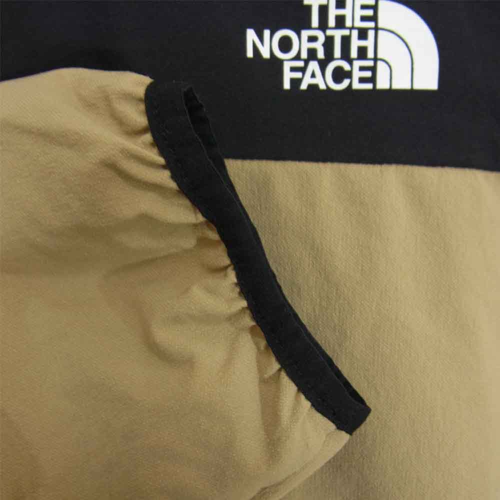 THE NORTH FACE ノースフェイス NP22082 国内正規品 APEX Flex Crew エイペックス フレックス クルー トレーニング ウェア ベージュ系 M【中古】