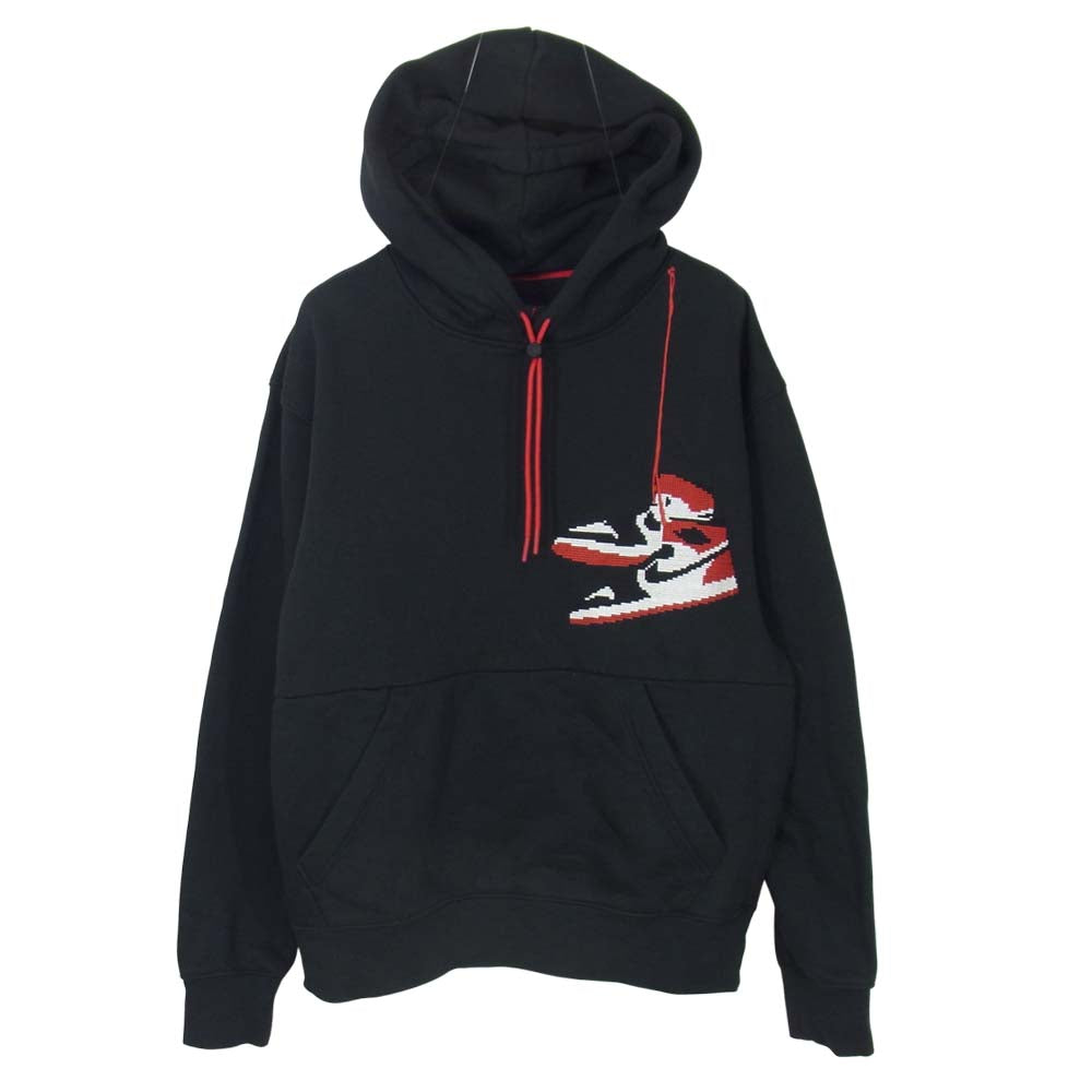 NIKE ナイキ CT3458-010 JUMPMAN HOLIDAY ジャンプマン ホリデー パーカー ブラック系 M【中古】