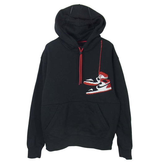 NIKE ナイキ CT3458-010 JUMPMAN HOLIDAY ジャンプマン ホリデー パーカー ブラック系 M【中古】