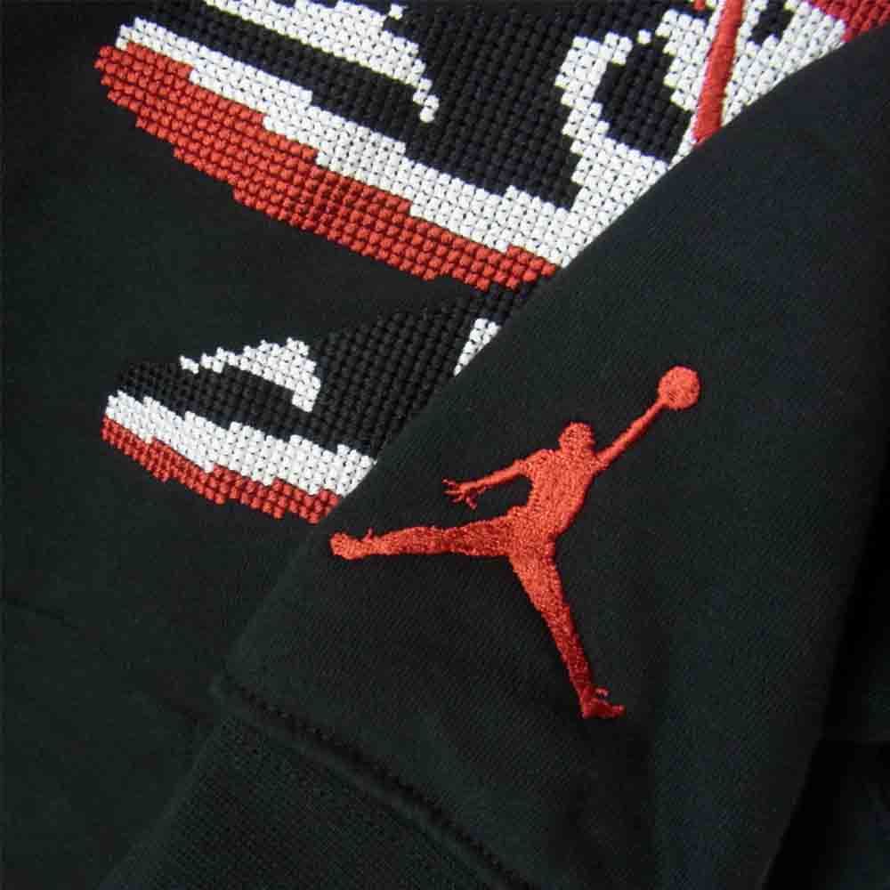 NIKE ナイキ CT3458-010 JUMPMAN HOLIDAY ジャンプマン ホリデー パーカー ブラック系 M【中古】