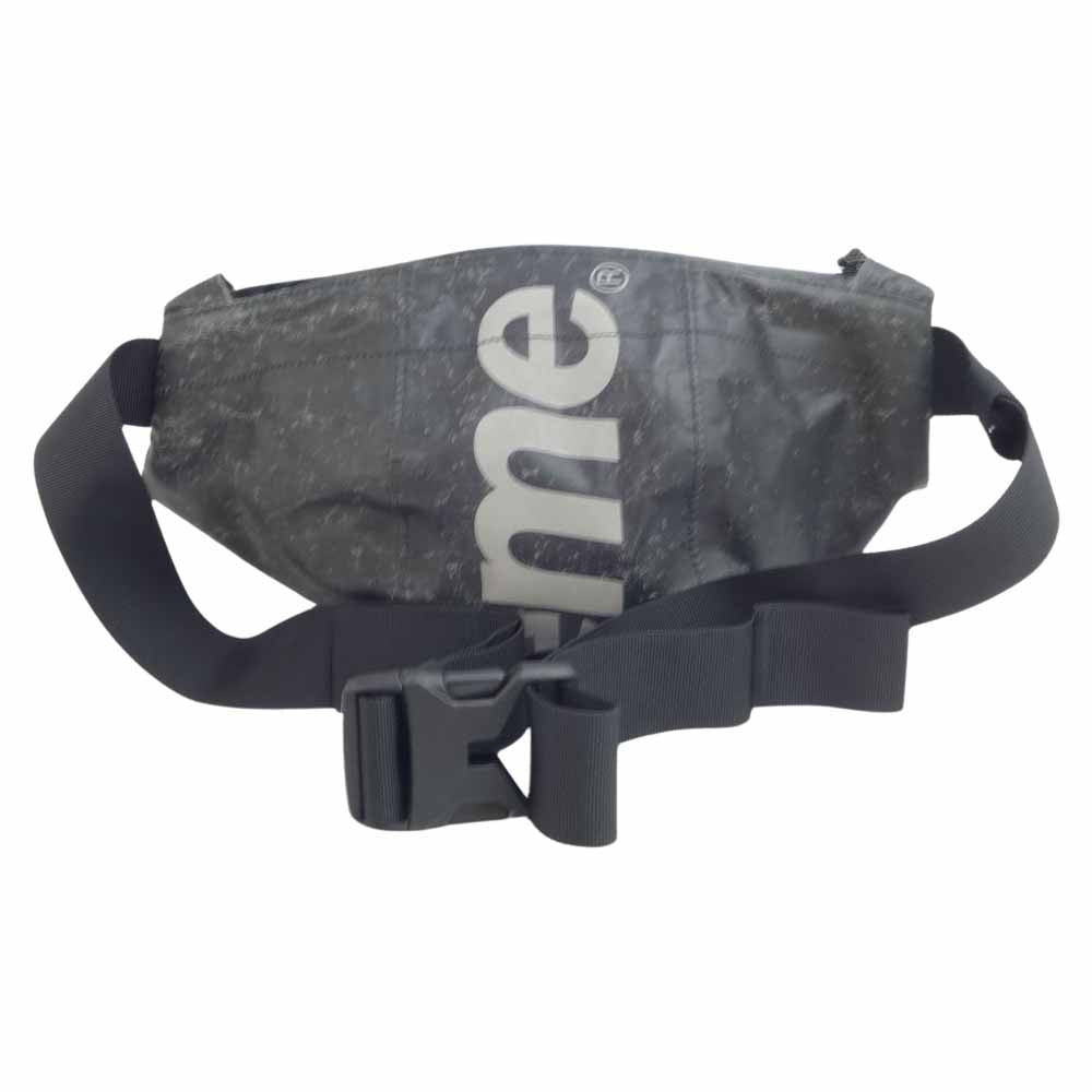 Supreme シュプリーム 20AW Waterproof Reflective Speckled Waist Bag リフレクティブ ウエストバッグ ブラック系【中古】