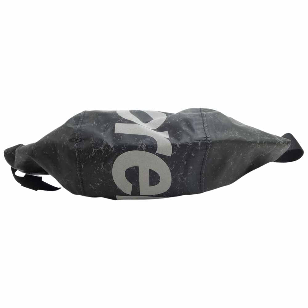Supreme シュプリーム 20AW Waterproof Reflective Speckled Waist Bag リフレクティブ ウエストバッグ ブラック系【中古】