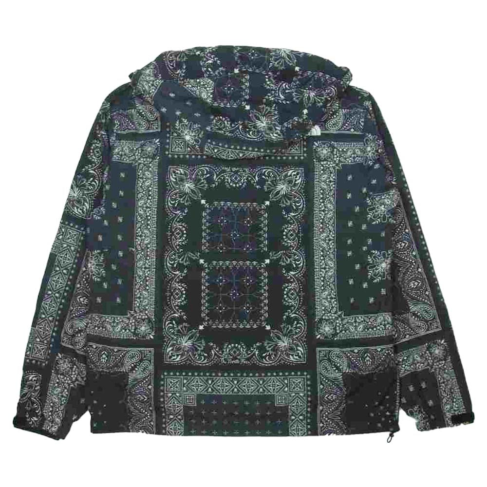 THE NORTH FACE ノースフェイス NP71535 国内正規品 Novelty Compact JKT ノベルティ コンパクト ジャケット バンダナ ダークグレー系 M【中古】
