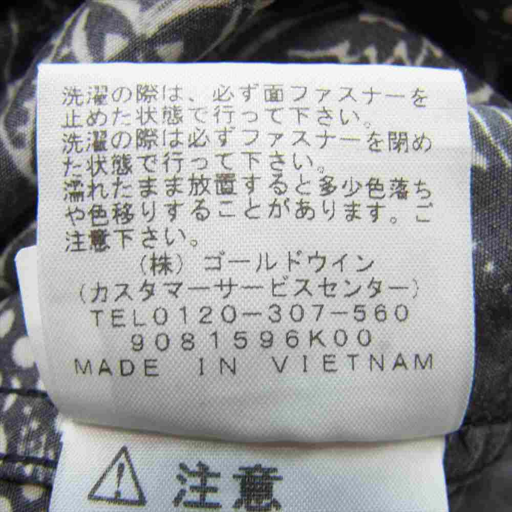 THE NORTH FACE ノースフェイス NP71535 国内正規品 Novelty Compact JKT ノベルティ コンパクト ジャケット バンダナ ダークグレー系 M【中古】