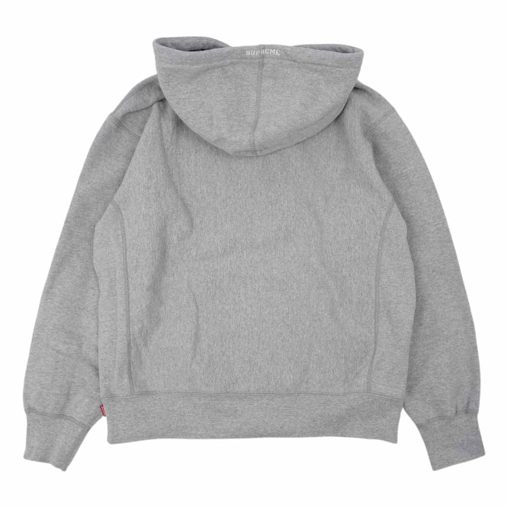 Supreme シュプリーム 20AW S Logo Hooded Sweatshirt ロゴ パーカー グレー系 S【美品】【中古】