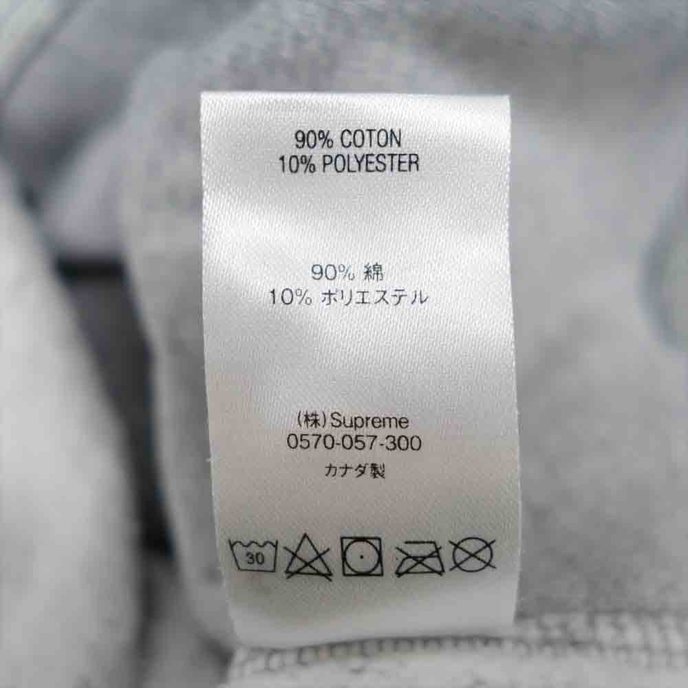 Supreme シュプリーム 20AW S Logo Hooded Sweatshirt ロゴ パーカー グレー系 S【美品】【中古】